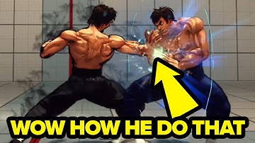 Frame trapping from a blocked Lv2 Focus Attack in Street Fighter 4 the Game