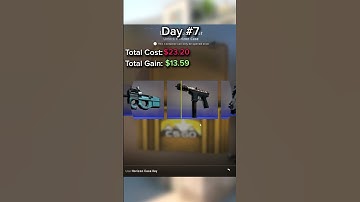 Day 7 of Opening A CSGO Case Until A KNIFE! #shorts #csgo #csgocaseopening #counterstrike  #csgo2