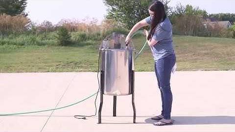 How to clean a Bee Extractor by VIVO