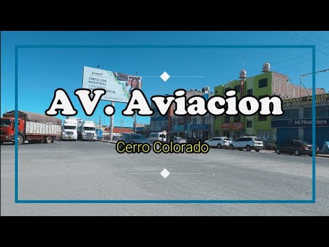 [2K]  Cerro Colorado  Av.  Aviacion Recorriendo en Bicicleta ?? | Arequipa - Peru |  April /14/2022
