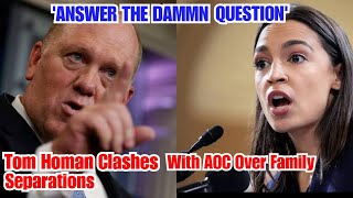 Tom Homan Leaves AOC and Entire Congress Speechless with a POWERFUL Speech, Gets a Standing Ovation