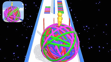 Rubber Ball ​- All Levels Gameplay Android,ios (Levels 21-22)