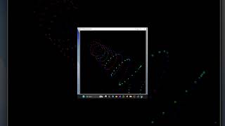 Neon Spiral Galaxy | #python