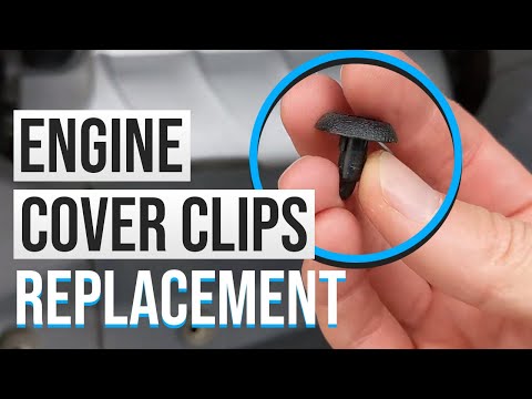 How To Remove Lexus Engine Cover Clips