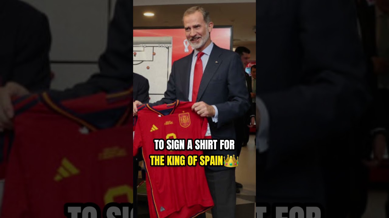Король Испании — фанат Гави🫡👑 