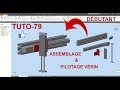 Tuto79 inventor assemblages et pilotages de 2 vrins complet  lien