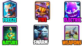 I Tried Elemental Deck Types in Clash Royale