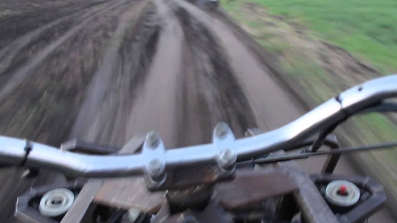 Home made ATV 1.9 TD AAZ first drive YouTube