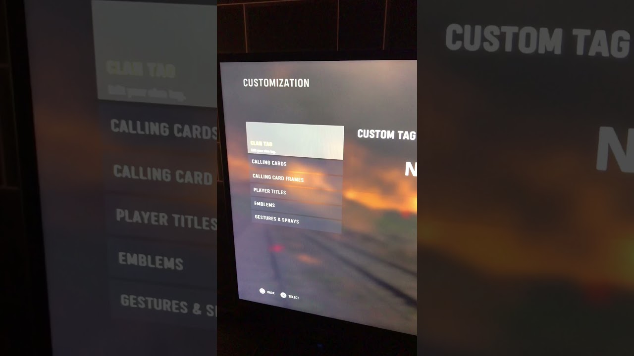 Call of Duty Vanguard clan tag error !