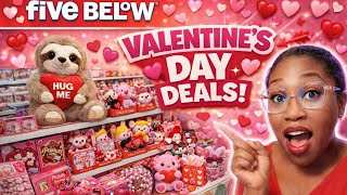 VALENTINE’S DAY SHOPPING AT FIVE BELOW 2026  BEAUTY PRODUCTS & HOME DECOR | SHOP WITH ME 🛍