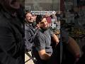 Khamzat Chimaev and Arman Tsarukyan celebrate BORZ 32nd birthday w/ sushi chef at Jaxxon 👨‍🍳 🏆