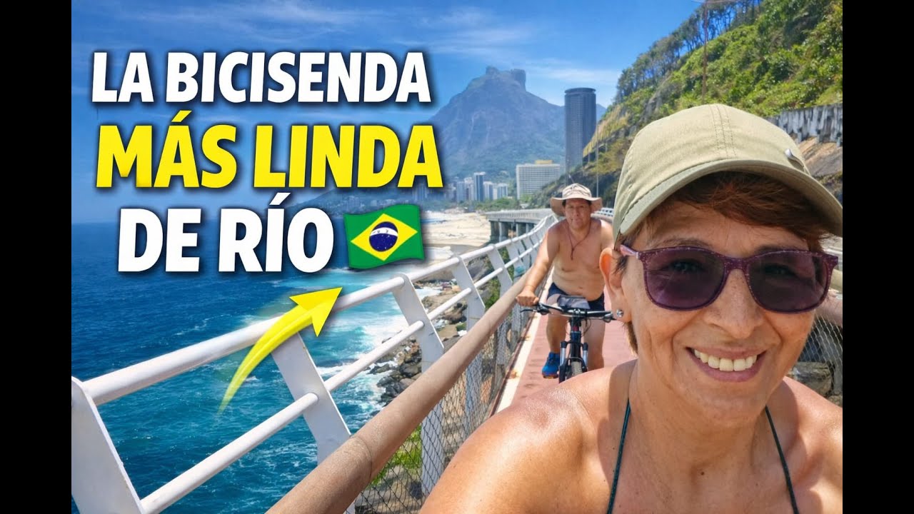 De Copacabana a São Conrado  La Bicisenda Tim Maia y Vistas Alucinantes