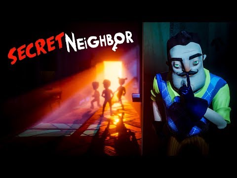 Видео: ПРЯТКИ С СОСЕДОМ! ► Secret Neighbor Alpha Прохождение