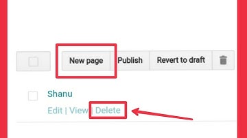 How To Delete Blog Pages in Blogger