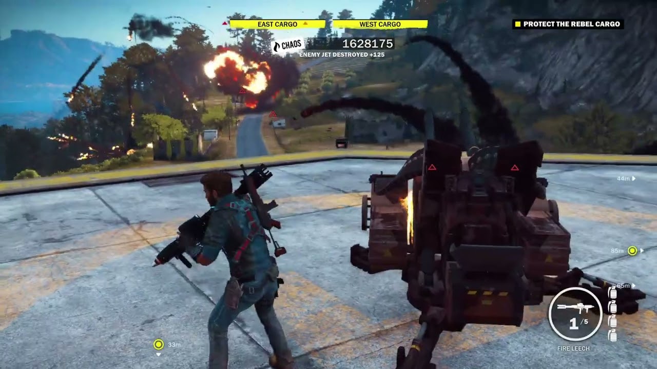 JUST CAUSE 3:THE WATCHER ON THE WALL GAMEPLAY