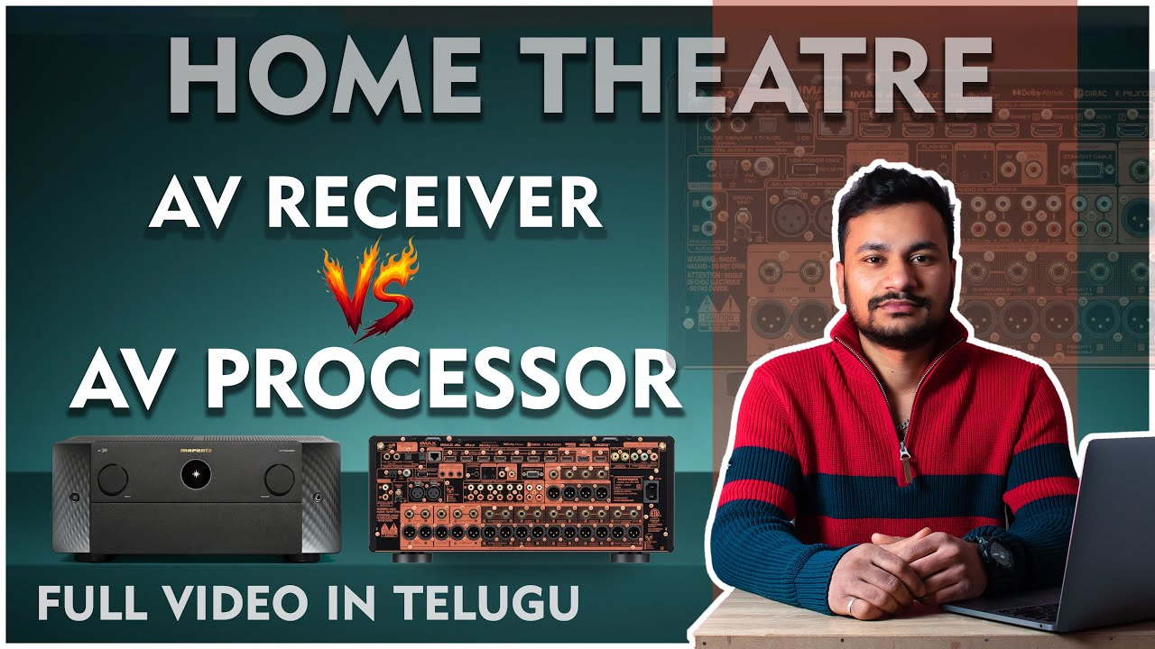 AV Receiver vs AV Processor | Which is best to our Home Theatre | Complete Buyers Guide | Telugu