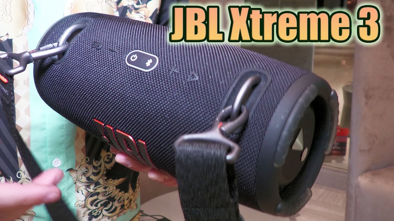 Enceinte portable JBL Xtreme 3 : enceinte puissante, légère waterproof avec  des grosses basses 