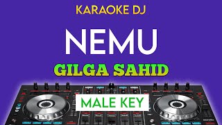 Nemu Gilga Sahid Karaoke DJ Remix Nada Cowok