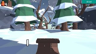 Sledge⛄ - Android📲 Gameplay - snow mountain slide GAME screenshot 5
