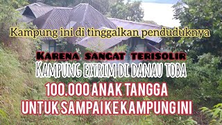 ekstrimnya HUTA TANGAP‼️Kampung paling terisolir yang terletak di dinding batu Danau toba