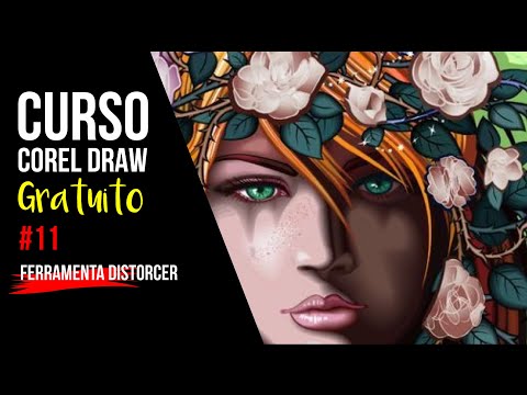Curso de Corel Draw para Iniciantes Completo - Aula 11 Ferramenta Distorcer