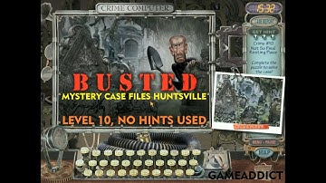 MYSTERY CASE FILES HUNTSVILLE (No Hints Used) : LEVEL 10