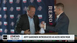 Jeff Gardner introduced as Aces new manager
