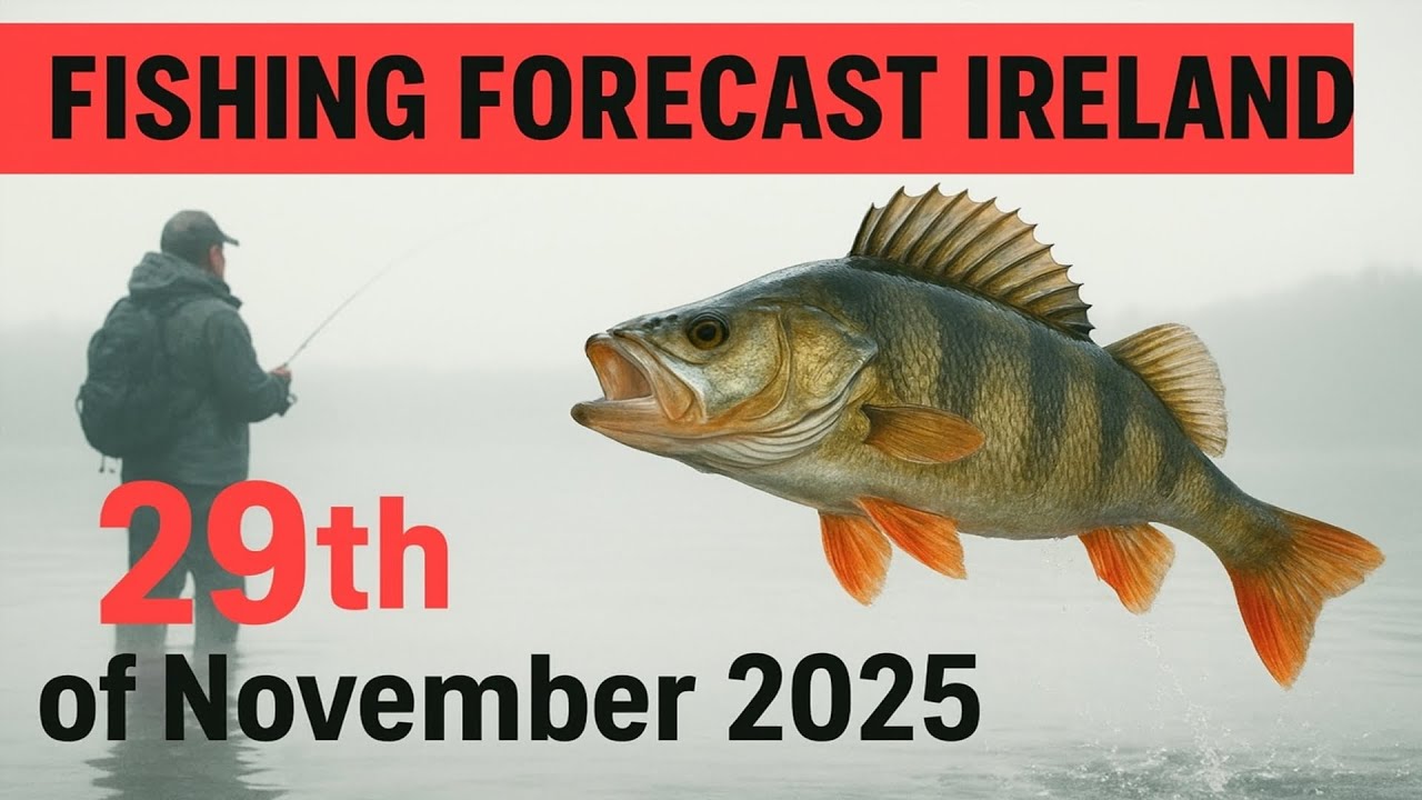 FISHING FORECAST in Ireland on 29 November 2025: Drop Everything and Go Fishing!