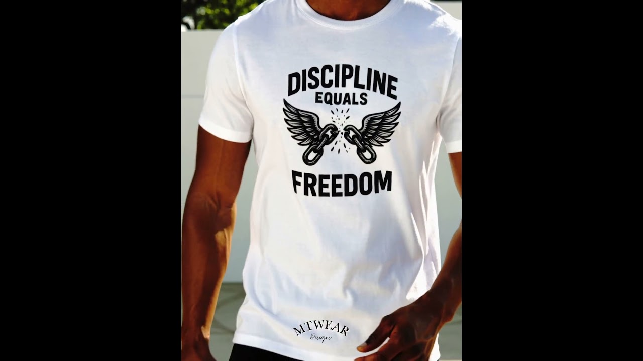 Discipline Equals Freedom — Motivational Streetwear for the Focused