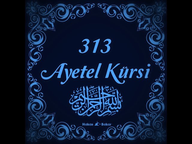 313 Ayetel Kürsi ne muradın varsa hasıl olur.Allah'ın izniyle 💗 class=