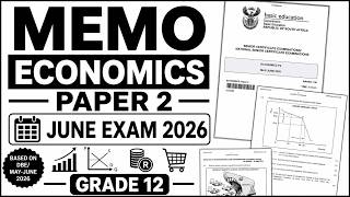 MEMO ECONOMICS PAPER 2 JUNE EXAM 2026 GRADE 12 THUNDEREDUC GRADE 12 ECONOMICS PAPER 2 2026