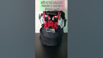 Đổi Vị Trí Gaia Memory trong W Driver Được Không? (Khum Bait). Kamen Rider W #shorts #kamenrider
