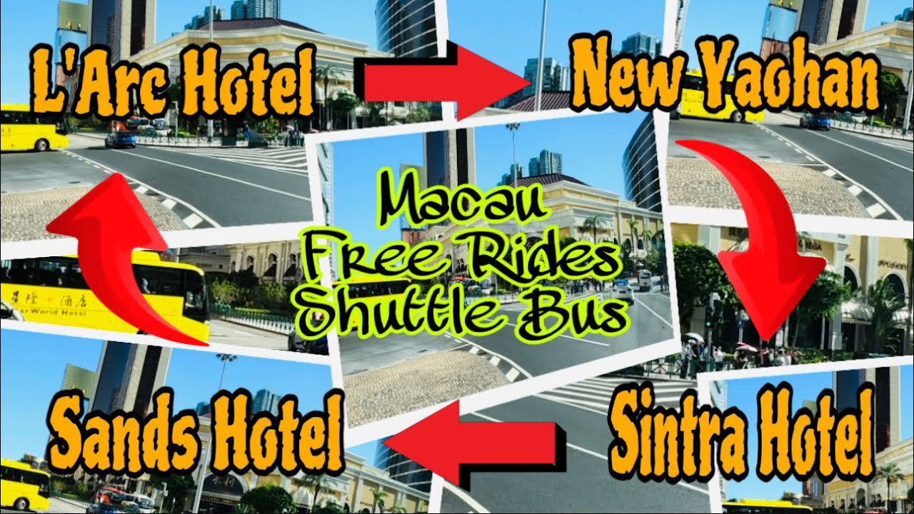SANDS HOTEL - CONNECTION FREE SHUTTLE BUS TO CITY CENTER 