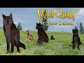 They Grow So Fast!!🍄🍁Wolf Quest: A New Dawn Legacy #23 (Geode Pack)