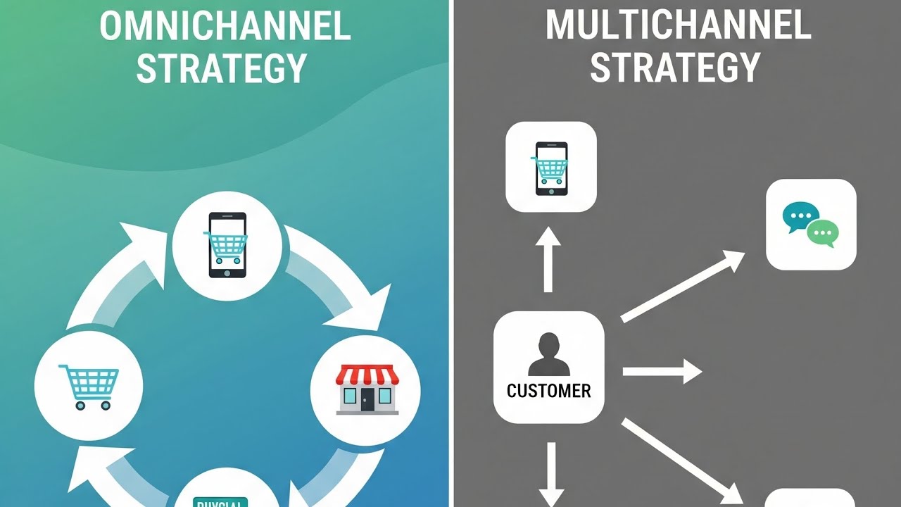 Omnichannel Strategy vs Multichannel Strategy