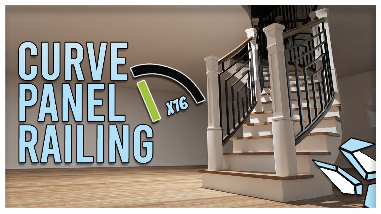 Free For Jan 27th Only - Curved Panel Railing and Curve Any Symbol in Chief Architect X16