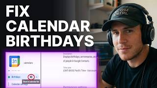 How to Fix Google Calendar Not Showing Birt ays Anymore 2026 Step-by-Step
