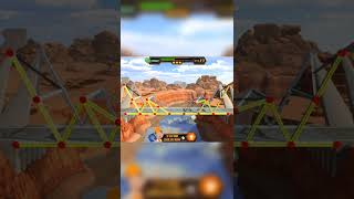 bridge construction simulator level 17 #bridgeconstruction #game #videogames