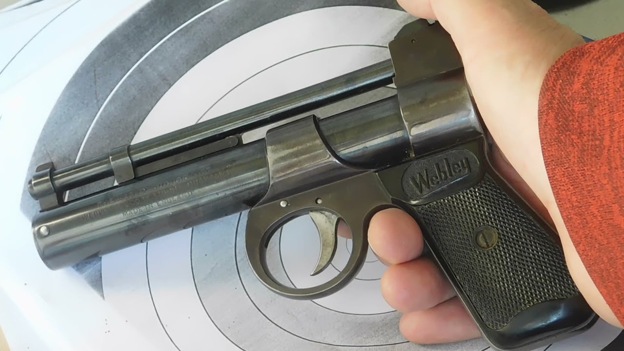 Webley Junior Air Pistol.Joins My Air Pistol Stable - Big Thanks To John T, Hello To Robert Martin