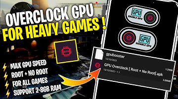 GPU Extreme FPS | How To Overclock GPU No Root | Increase Gaming Performance -  No Root