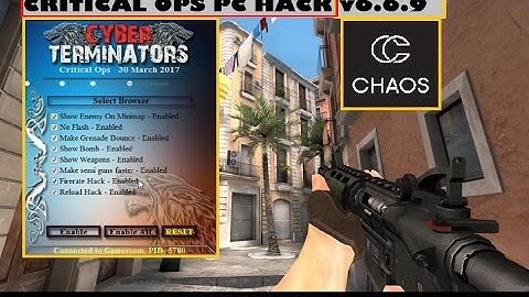 Critical Ops hack  - mod menu hack PC.[ Radar, firerate hack, relod hack& More ]