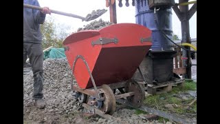Homemade Ballast (Stone) Wagon For The Narrow Gauge Field Railway