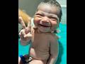 Just After Birth Baby Reaction Adorably Newbornbaby Adoreble Baby Cute