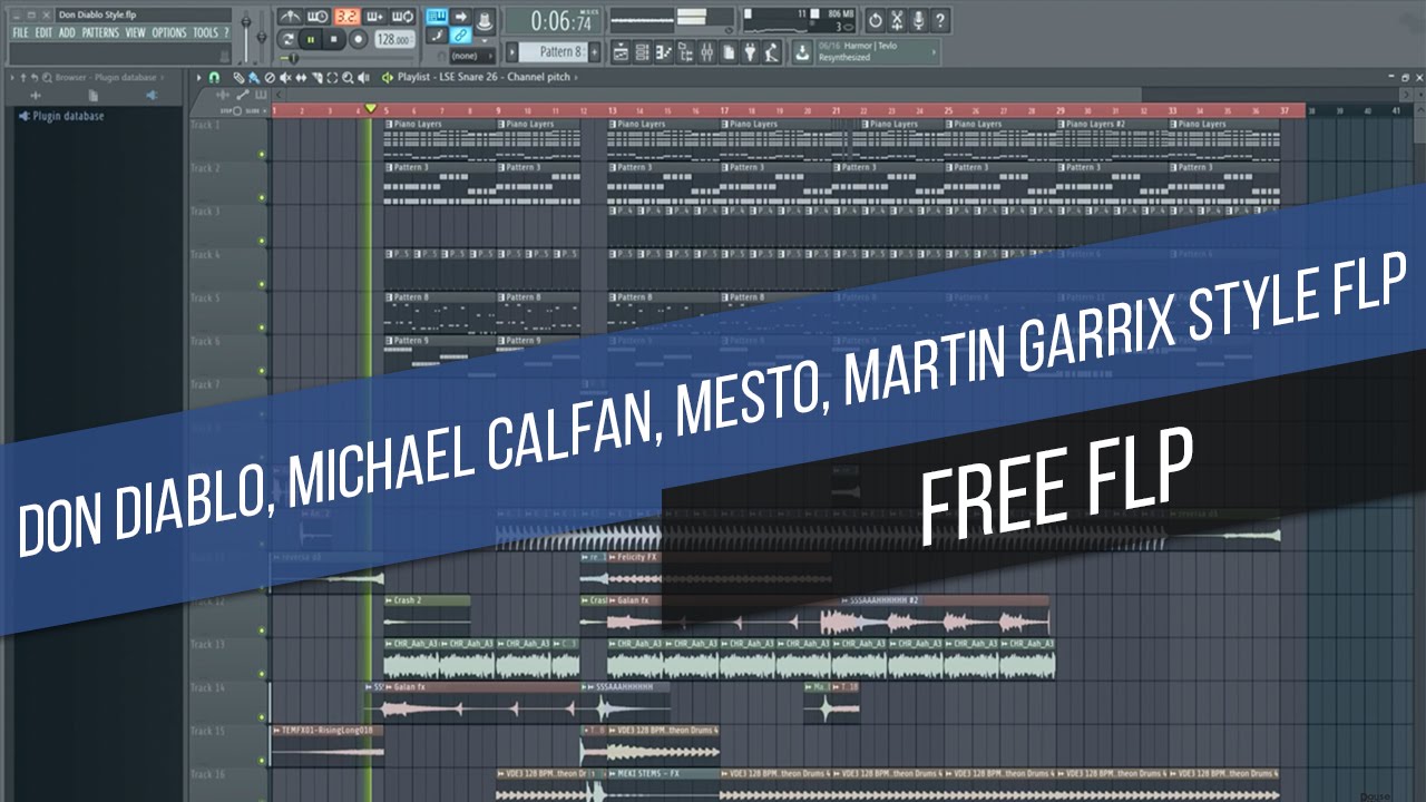 [FREE FLP] Don Diablo, Michael Calfan, Mesto, Martin Garrix Style FLP