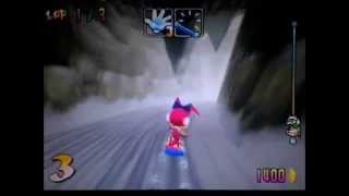 No Item Challenge 04(Silver Mountain-Ninja Land. Snowboard Kids Challenge.) screenshot 4