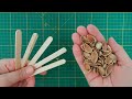 Hanmade Easy Gift Idea - Popsicle Stick Crafts - Wall Decor