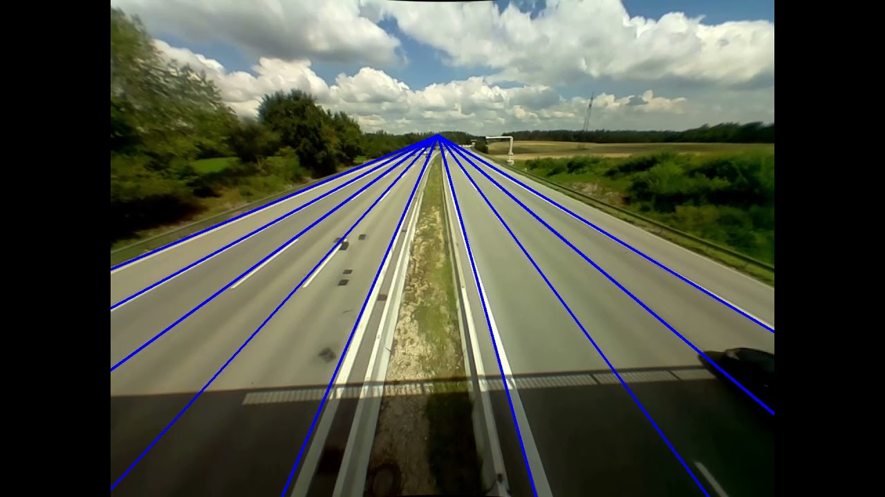 Highway Vehicle Counting & Lane Detection - YouTube