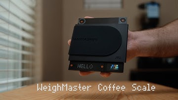MantaBrew WeighMaster... a coffee scale for nerds!