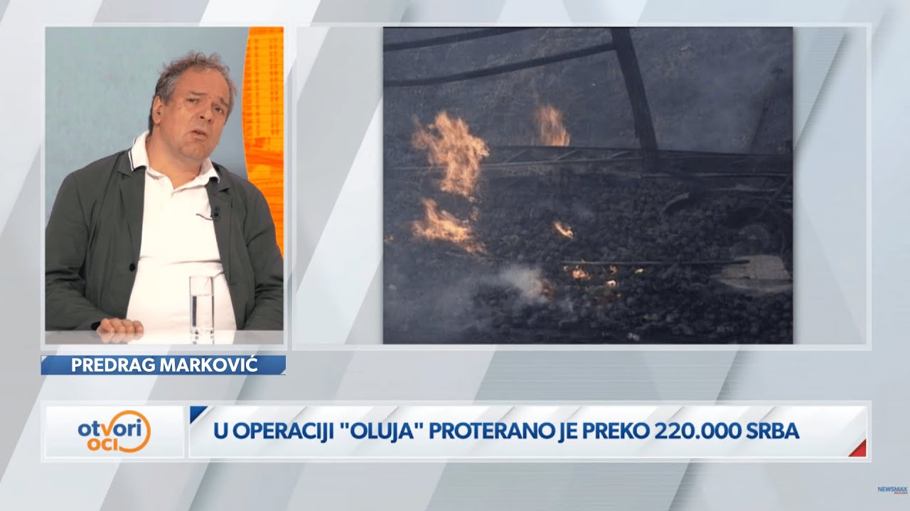 Istoričar Marković: Oluja je samo završni čin iskorenjivanja Srba u Hrvatskoj, a ne i jedini