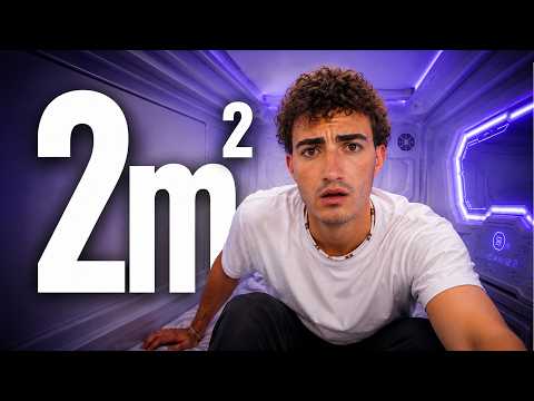I Slept in a 2-Square-Meter Futuristic Capsule